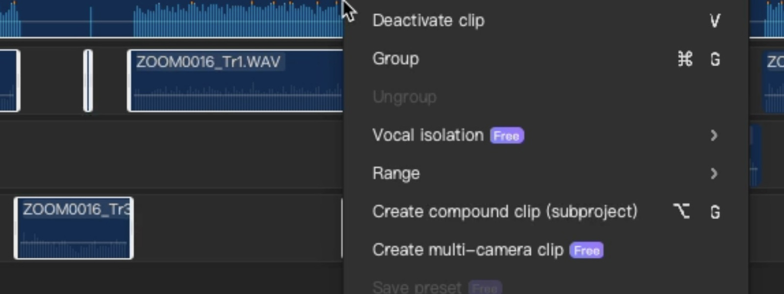 [solved] copy media from one project to another in CapCut